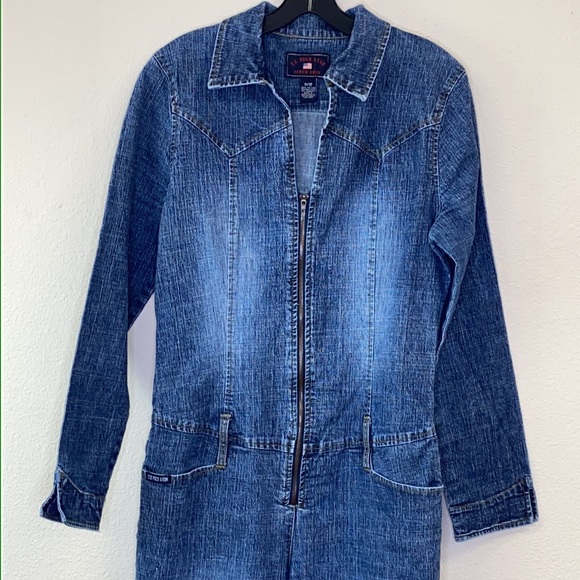 US Polo Assn. Vintage Jumpsuit Women's 11/12 - Picture 2 of 13